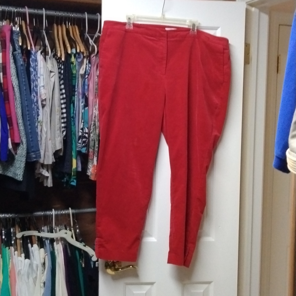 TALBOT velveteen pants